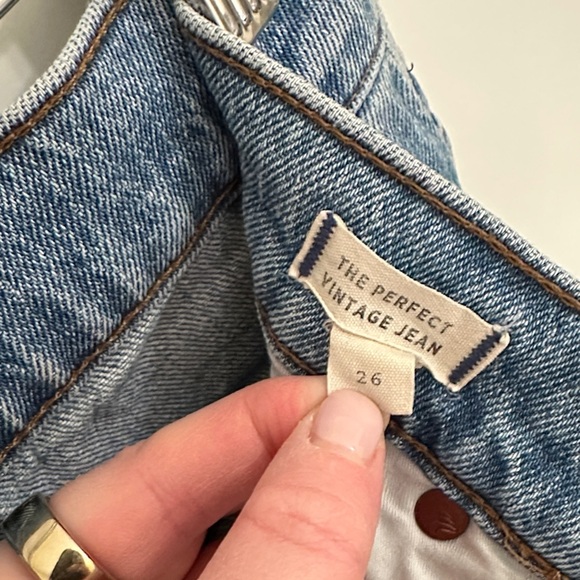 Madewell Vintage Straight Leg Jeans Size 26 - Picture 5 of 8